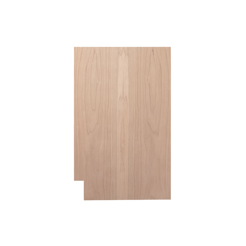 Cherry Unfinished Base End Panel (Right)