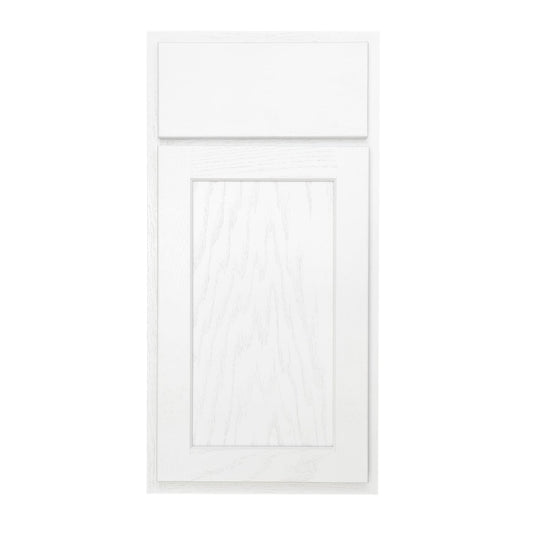 Amishwerks Heather White Rustic Red Oak Sample Door Heather White Door Sample