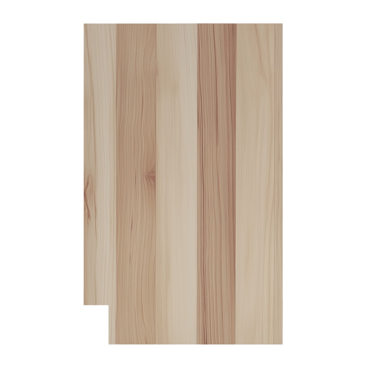 Amishwerks Hickory Unfinished Accessories Hickory Unfinished Base End Panel (Right)