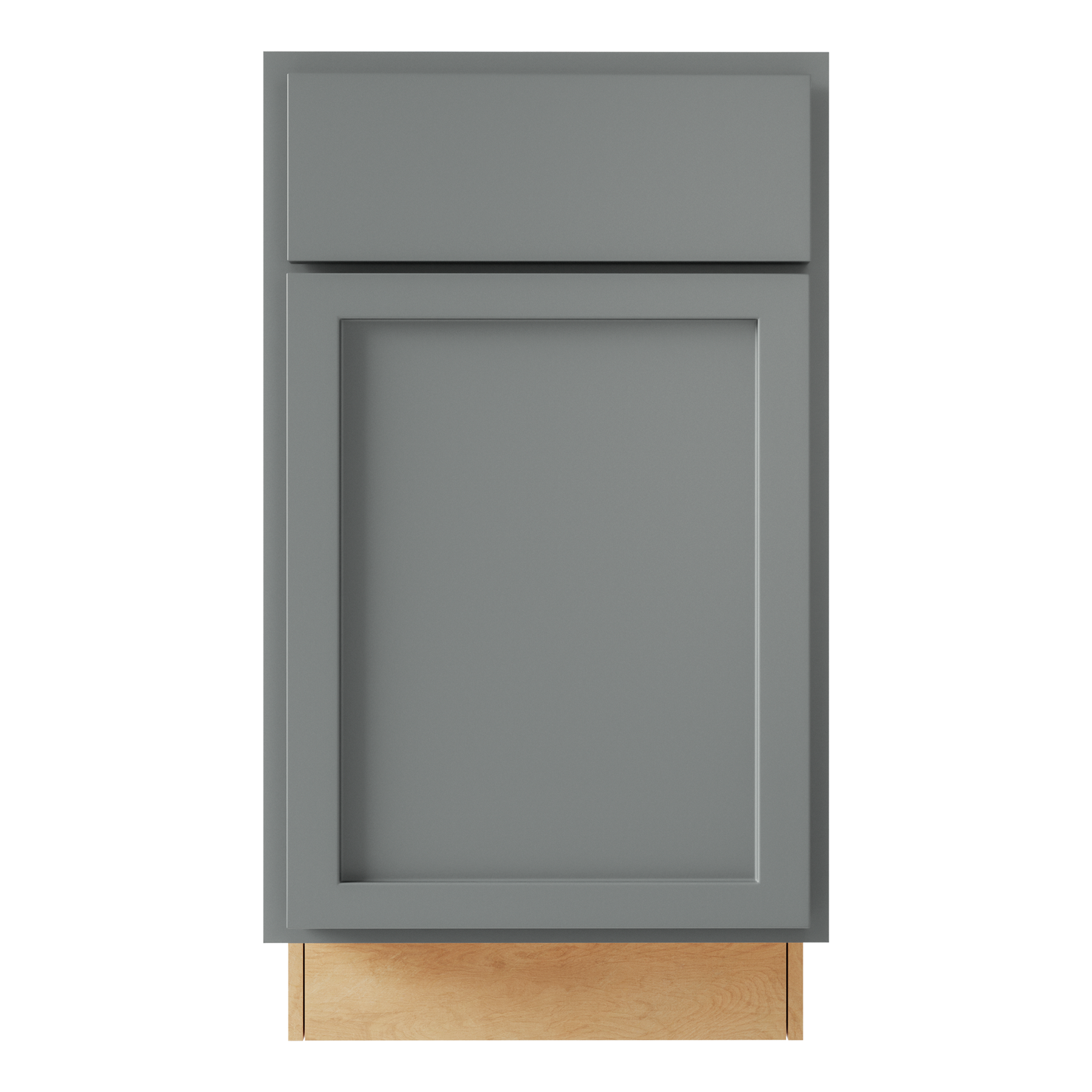 Amishwerks Magnetic Grey Base Cabinets Magnetic Grey 12" Base Cabinet
