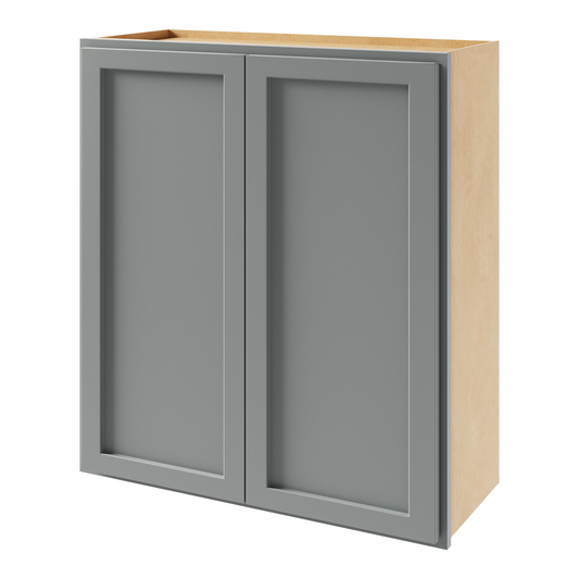 Amishwerks Magnetic Grey Wall Cabinets Magnetic Grey 30" x 36" Wall Cabinet