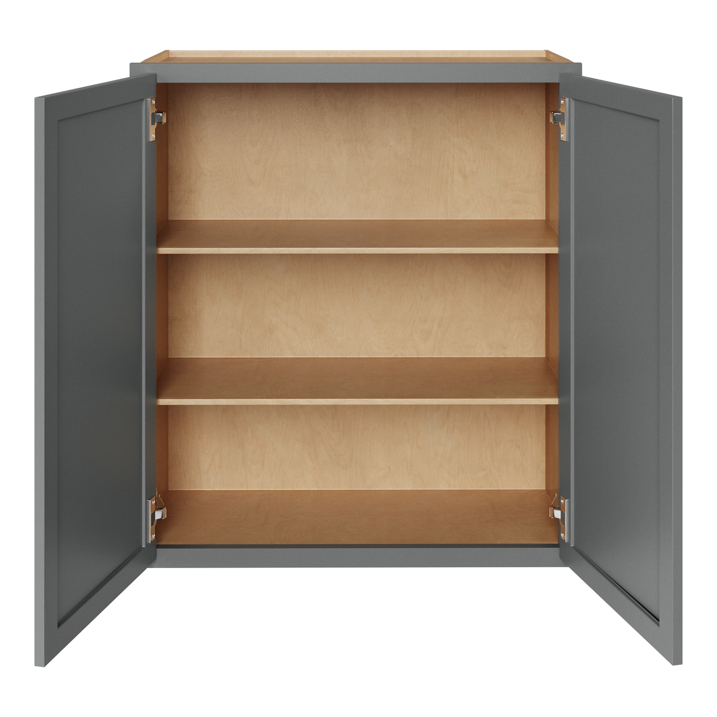Amishwerks Magnetic Grey Wall Cabinets Magnetic Grey 36" x 30" Wall Cabinet