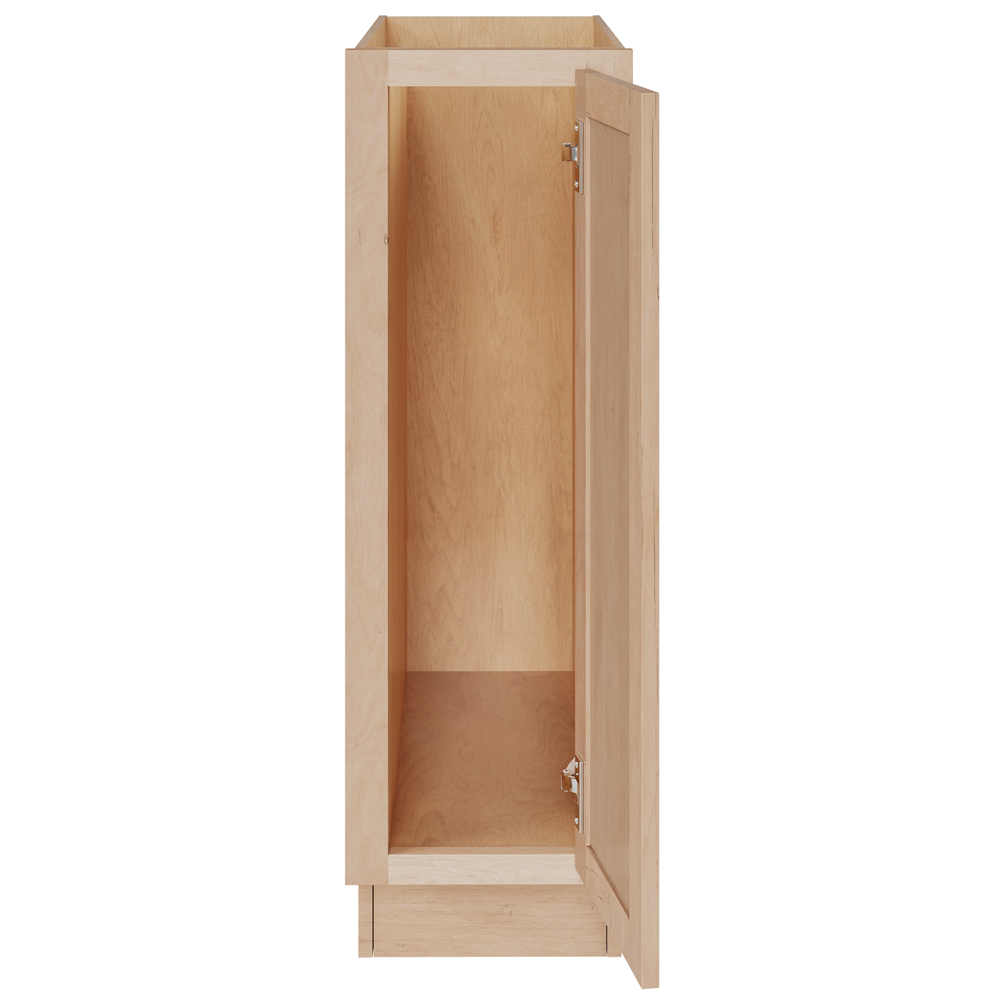 Amishwerks Maple Unfinished Base Cabinets Maple Unfinished 9" Full Height Door Base Cabinet