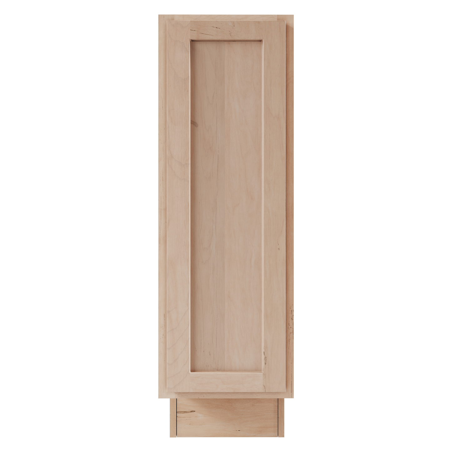 Amishwerks Maple Unfinished Base Cabinets Maple Unfinished 9" Full Height Door Base Cabinet