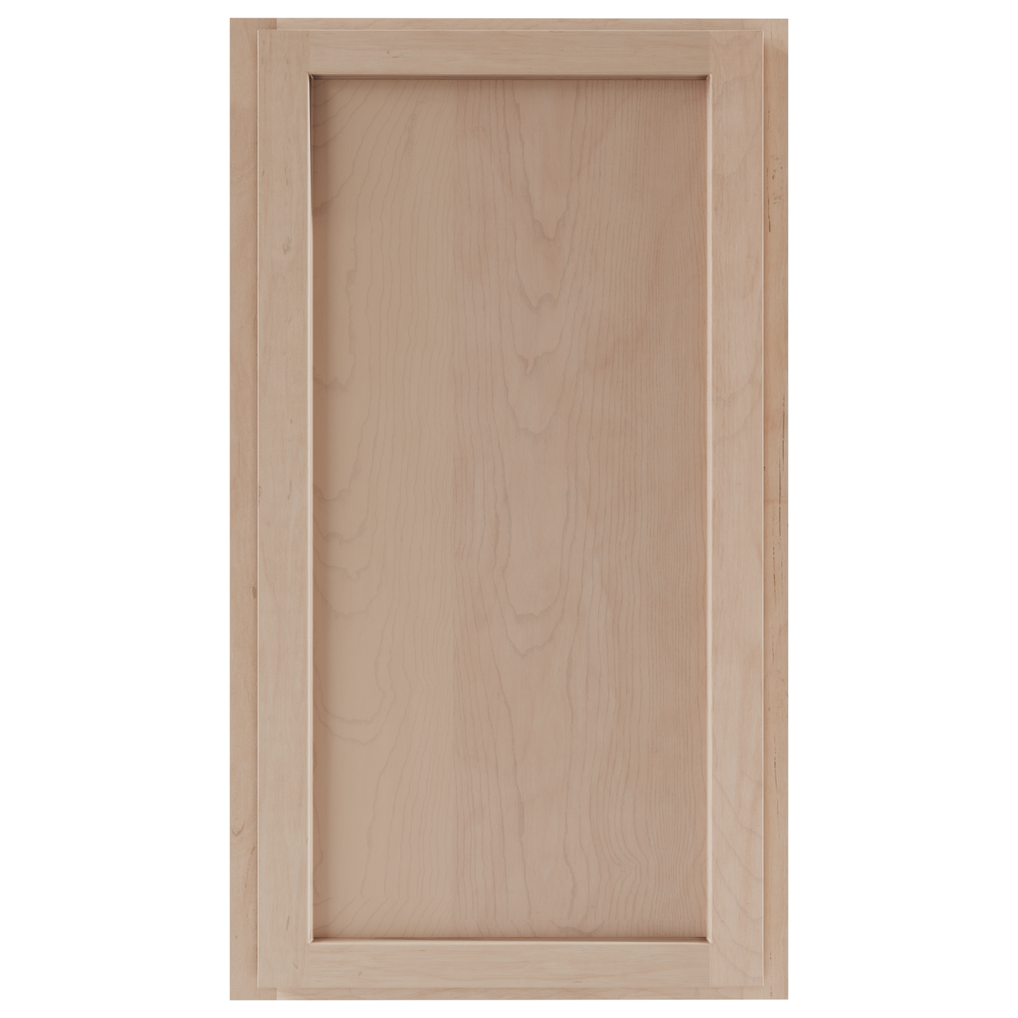 Amishwerks Maple Unfinished Wall Cabinets Maple Unfinished 18" x 42" Wall Cabinet