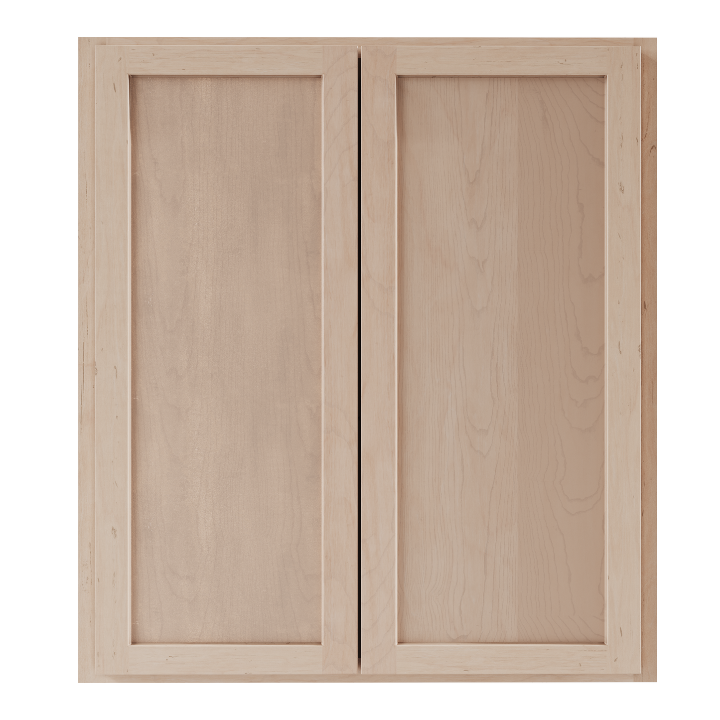 Amishwerks Maple Unfinished Wall Cabinets Maple Unfinished 30" x 36" Wall Cabinet