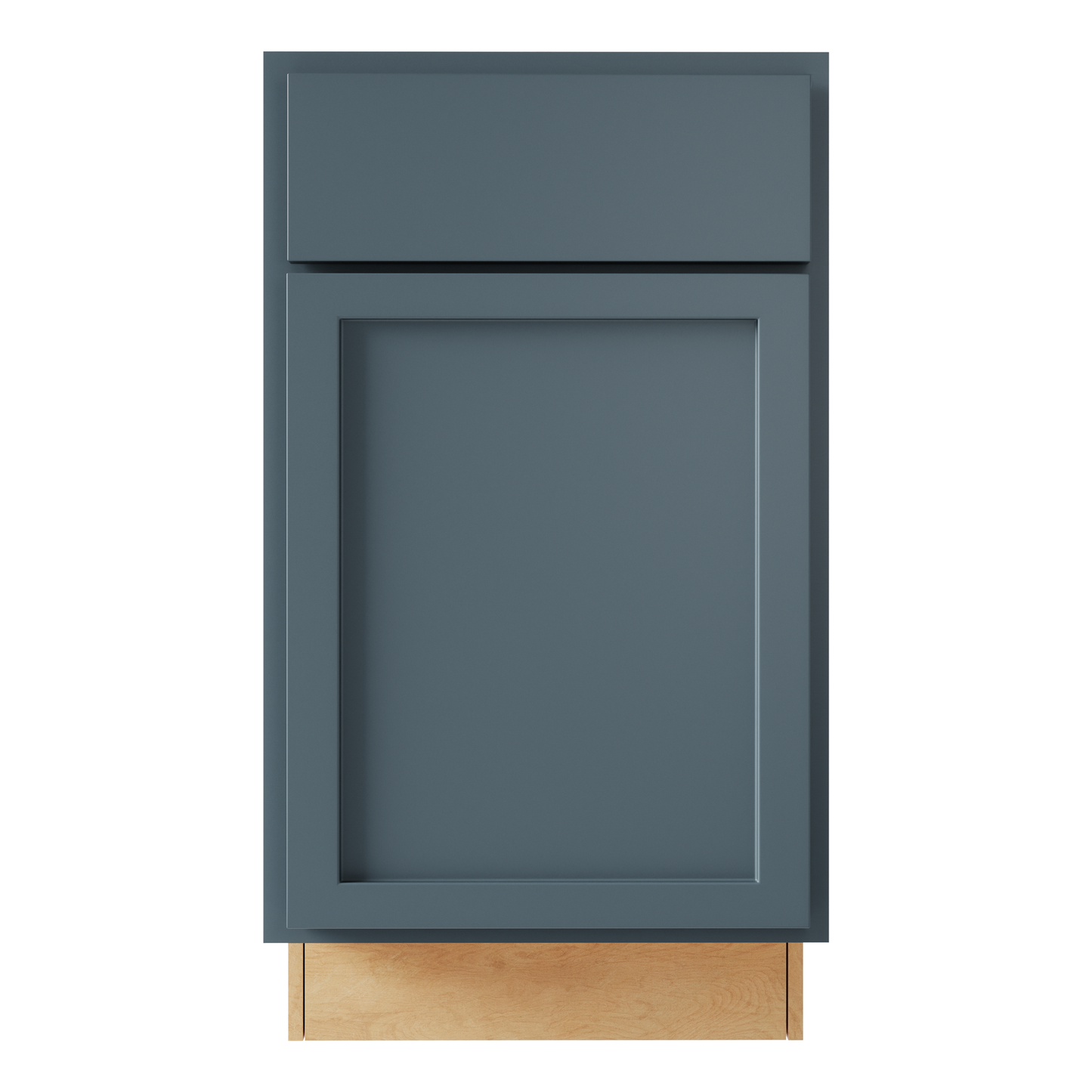 Amishwerks Needlepoint Navy Blue Base Cabinets Needlepoint Navy Blue 21" Base Cabinet