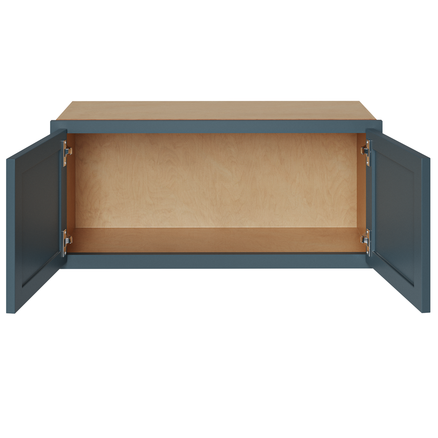 Amishwerks Needlepoint Navy Blue Wall Cabinets Needlepoint Navy Blue 30" x 24" Wall Cabinet