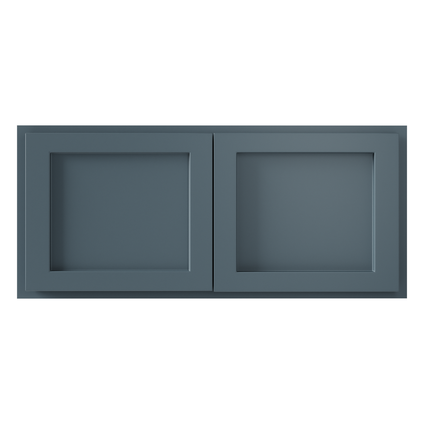 Amishwerks Needlepoint Navy Blue Wall Cabinets Needlepoint Navy Blue 30" x 24" Wall Cabinet