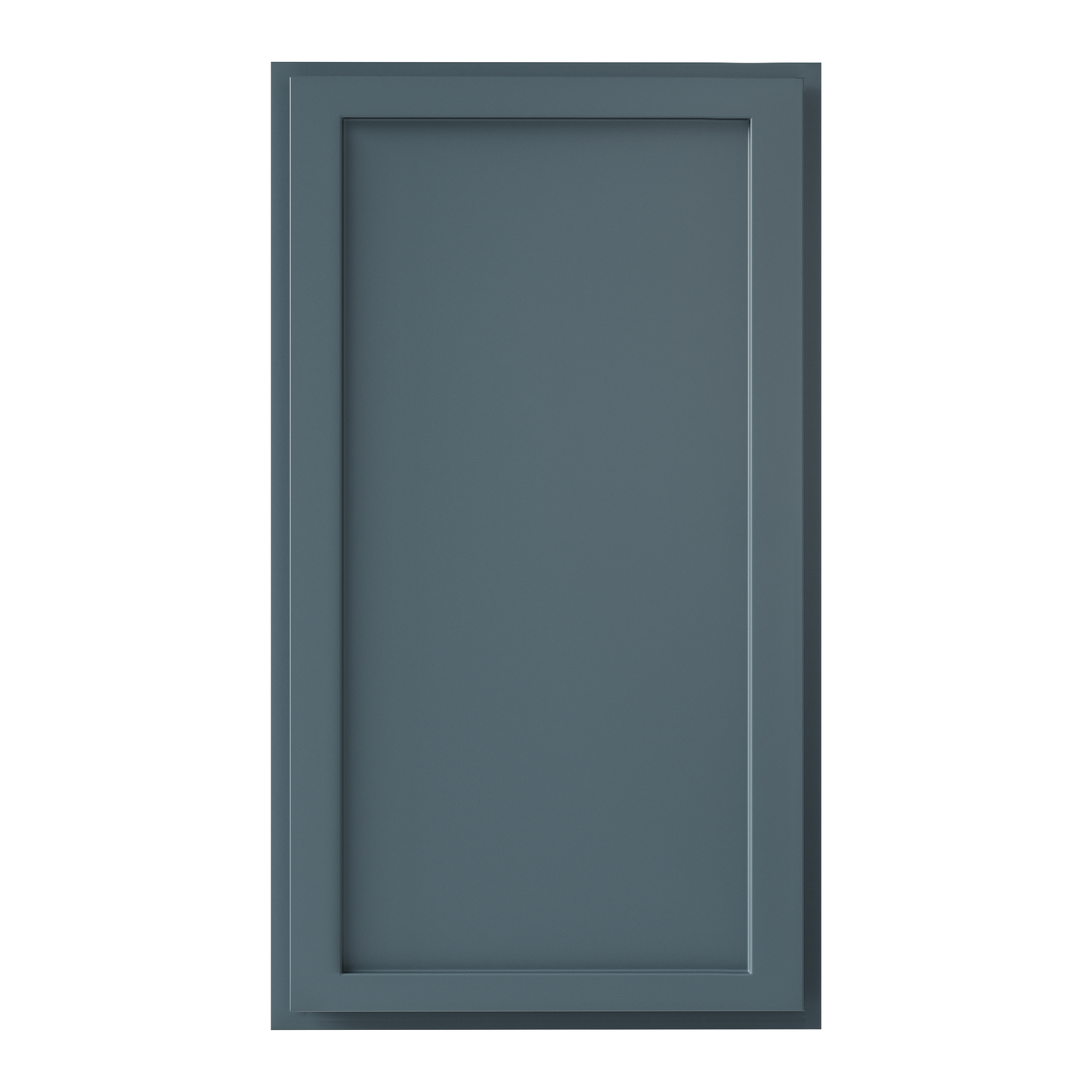 Amishwerks Needlepoint Navy Blue Wall Cabinets Needlepoint Navy Blue 9" x 30" Wall Cabinet