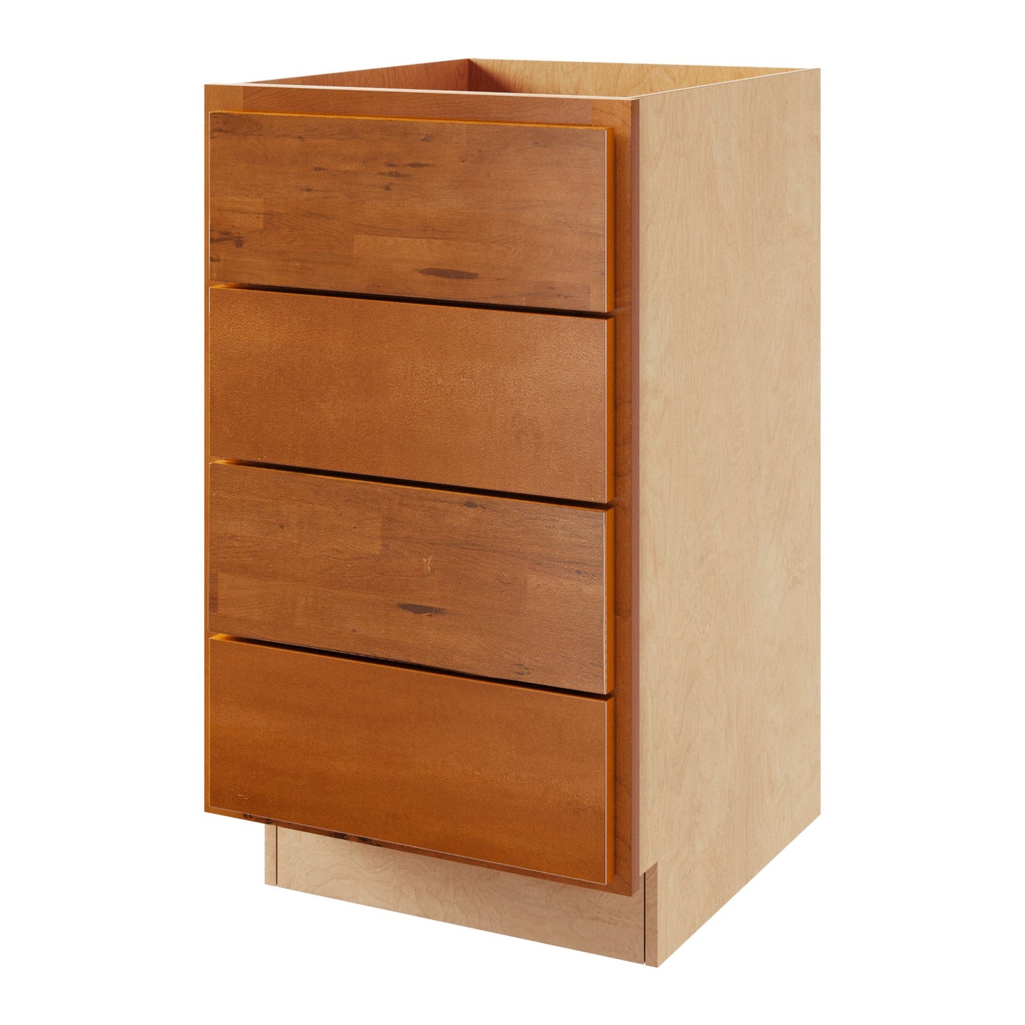 Amishwerks Provincial Base Cabinets Provincial 24" 4-Drawer Base Cabinet