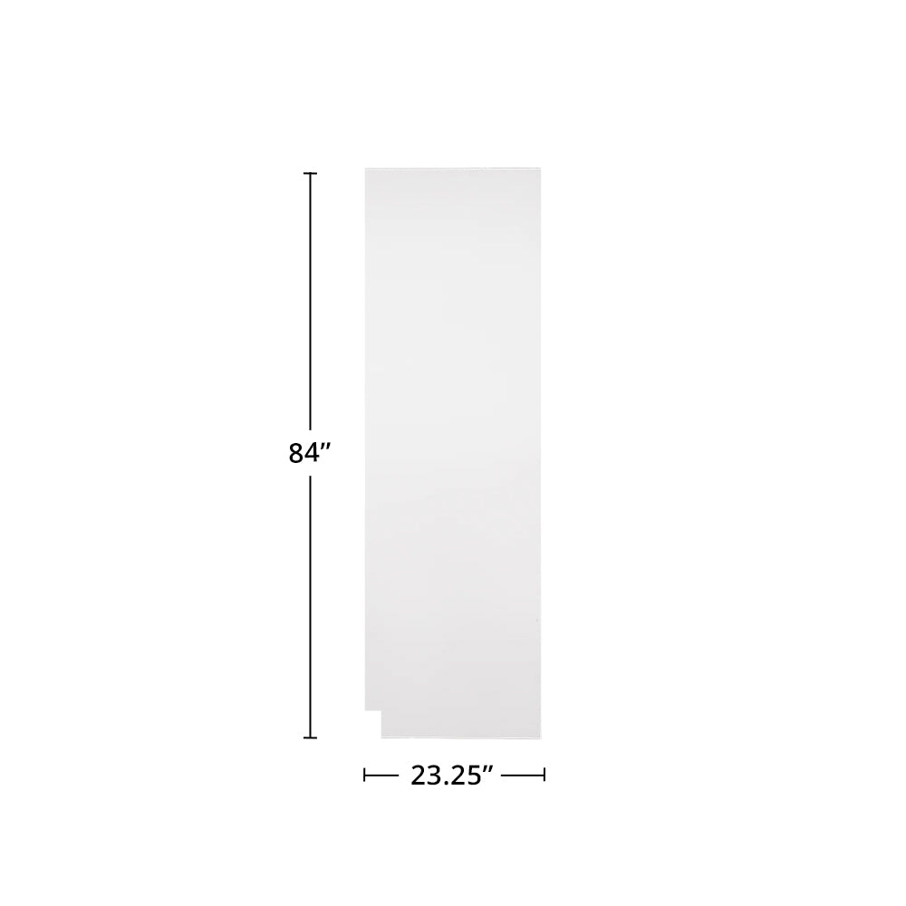 Amishwerks Pure White Accessories Pure White 84" Tall End Panel (Right)
