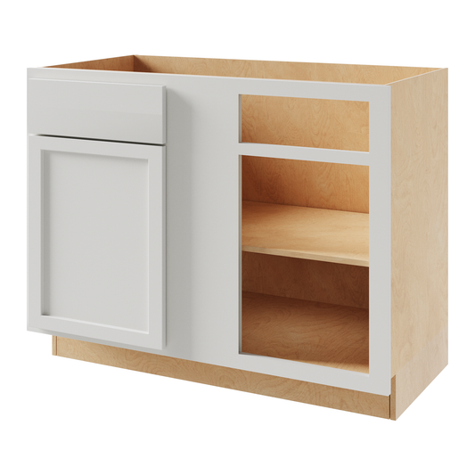Pure White 42" Blind Corner Base Cabinet