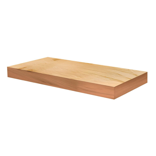 Rustic White Oak 30" Floating Shelf