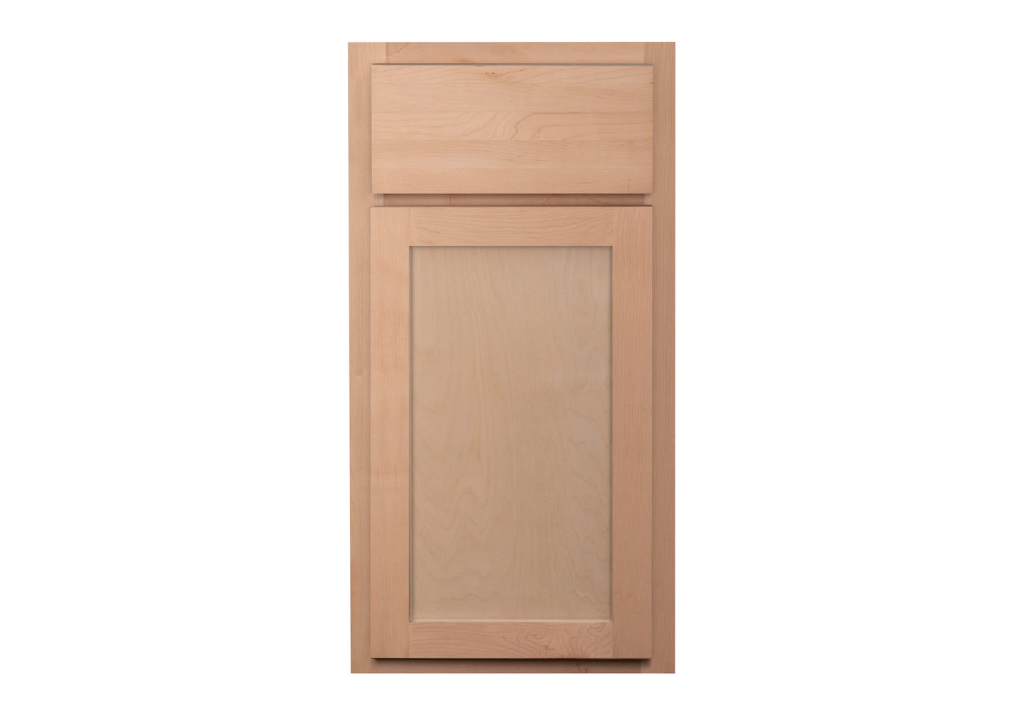 Backwoods Cabinetry 10x10 L-Shaped Cherry Unfinished Kitchen Cabinets - 10x10 L-Shaped Kitchen Design Layout