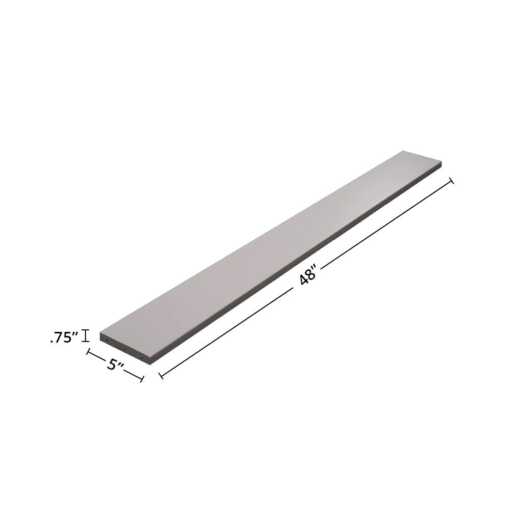 Amishwerks Magnetic Grey Accessories Magnetic Grey 48" Valance
