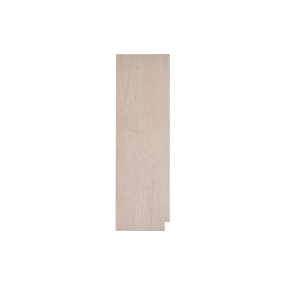 Amishwerks Maple Unfinished Accessories Maple Unfinished 96" Tall End Panel (Left)