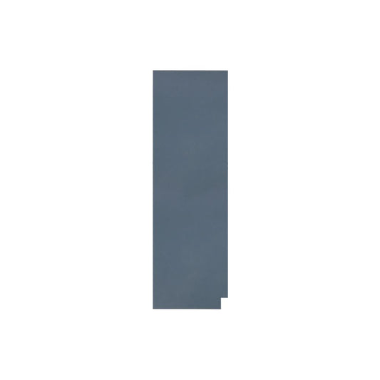 Needlepoint Navy Blue 84" Tall End Panel (Left)