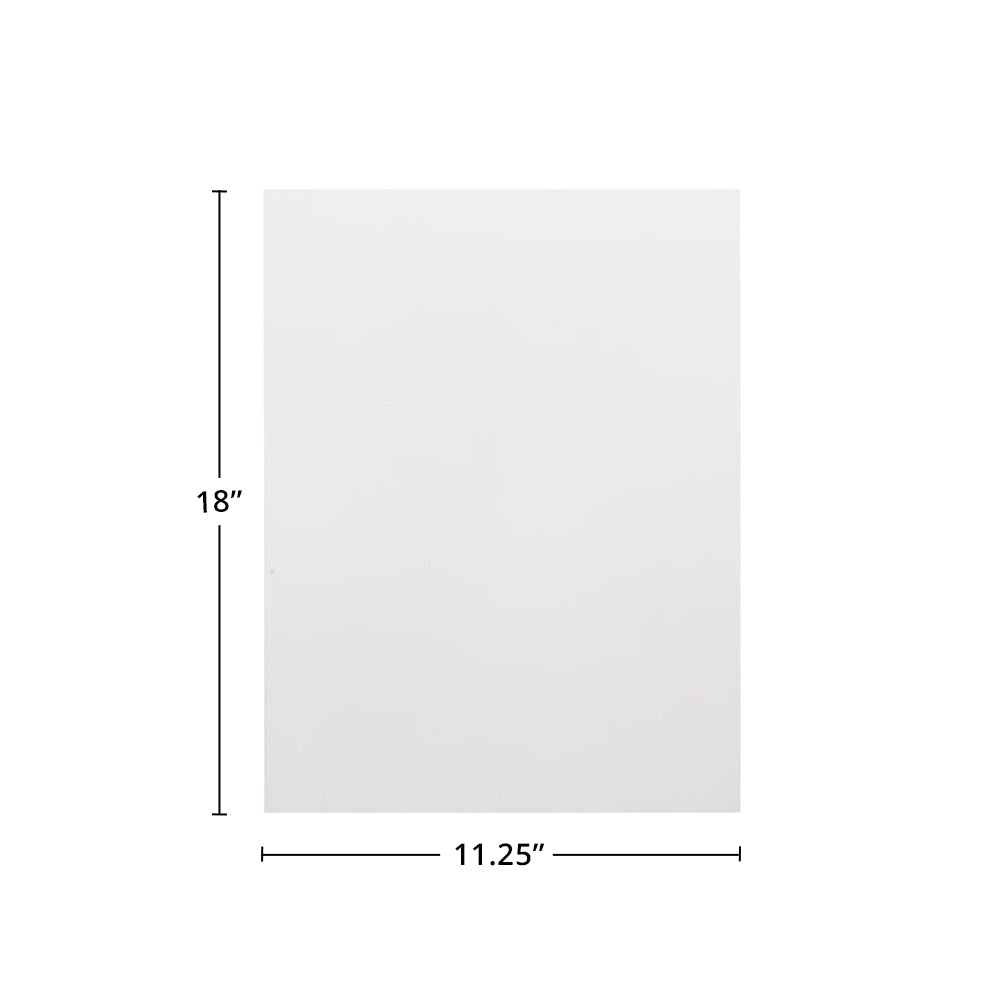 Amishwerks Pure White Accessories Pure White 12" x 18" Wall End Panel