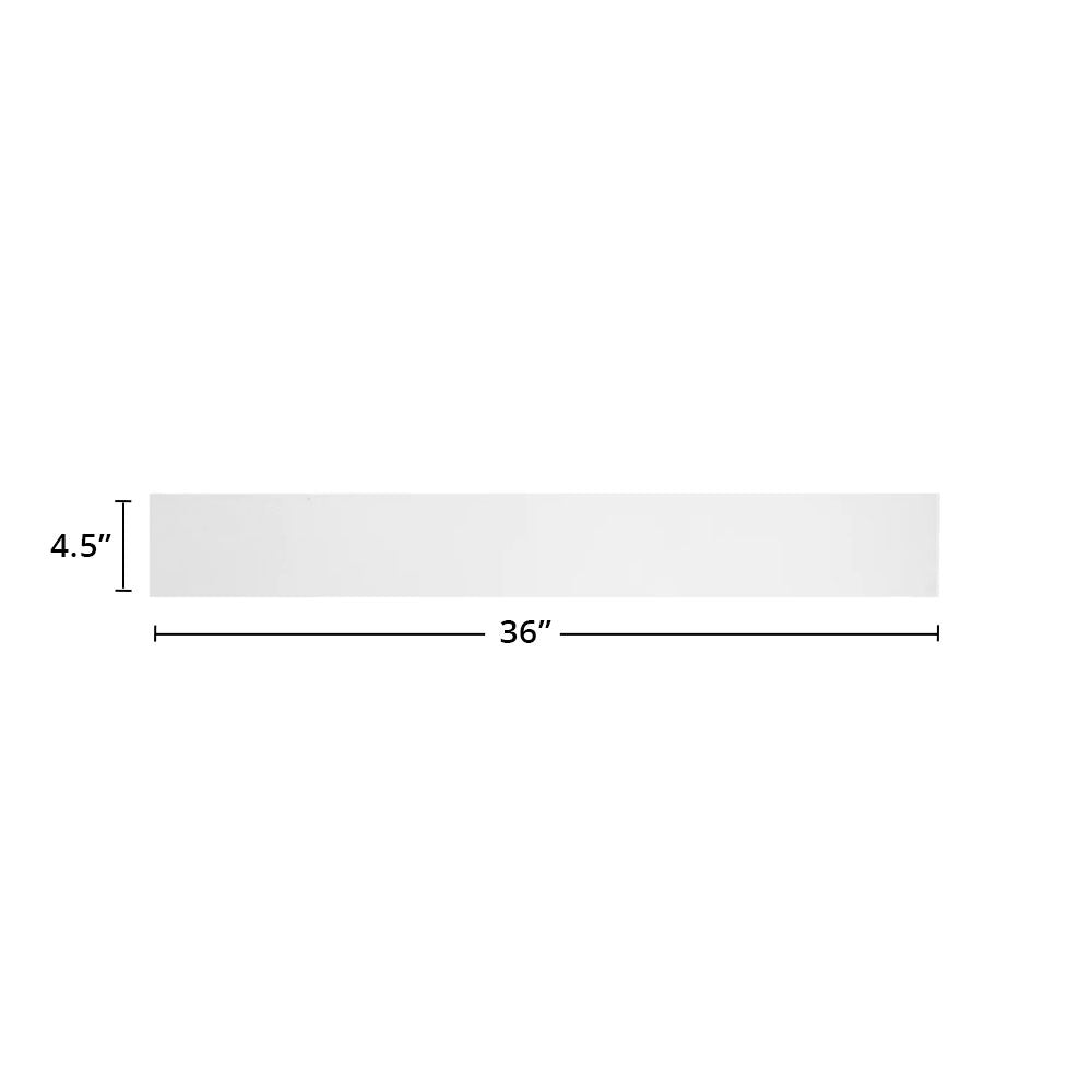 Amishwerks Pure White Accessories Pure White 36" Toe Kick