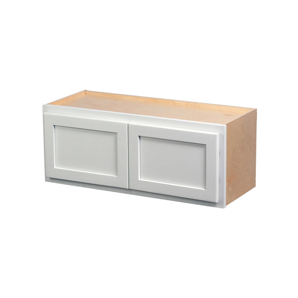 Amishwerks Pure White Wall Cabinets Pure White 36" x 12" x 24" Refrigerator Wall Cabinet