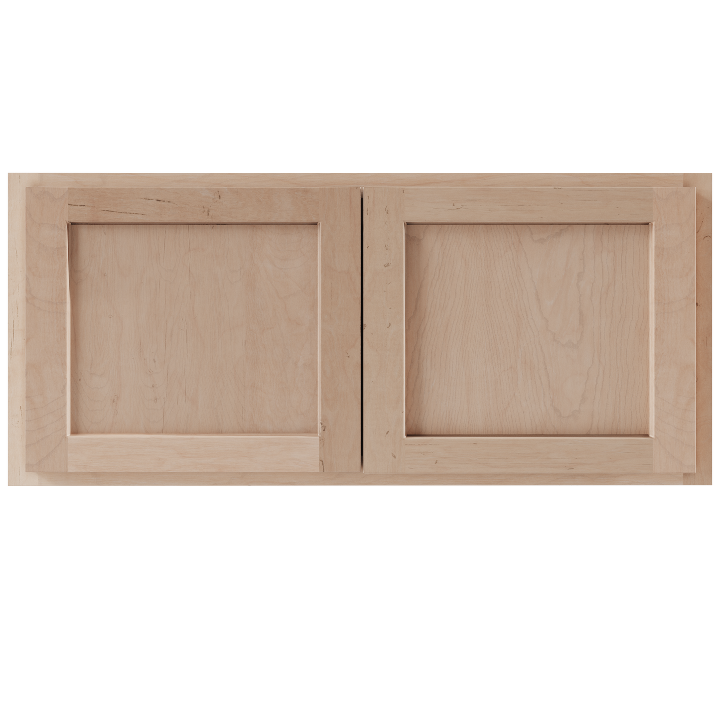 Maple Unfinished 36" x 24" x 24" Refrigerator Wall Cabinet