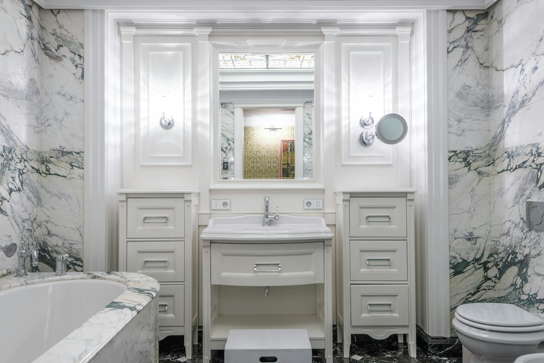 farmhouse style bathroom vanities
