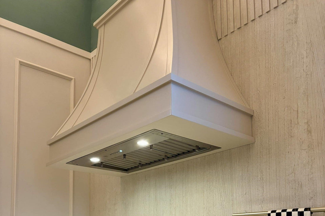 handcrafted wooden range hoods