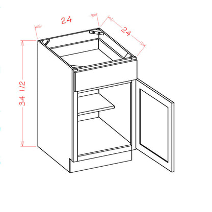 Provincial 24" Base Cabinet