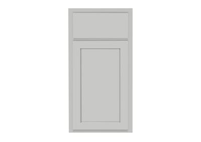 Backwoods Cabinetry 10x10 L-Shaped Magnetic Grey Kitchen Cabinets - 10x10 L-Shaped Kitchen Design Layout