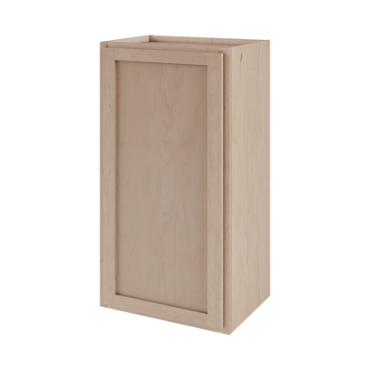 Amishwerks Cherry Unfinished Wall Cabinets Cherry Unfinished 9" x 30" Wall Cabinet