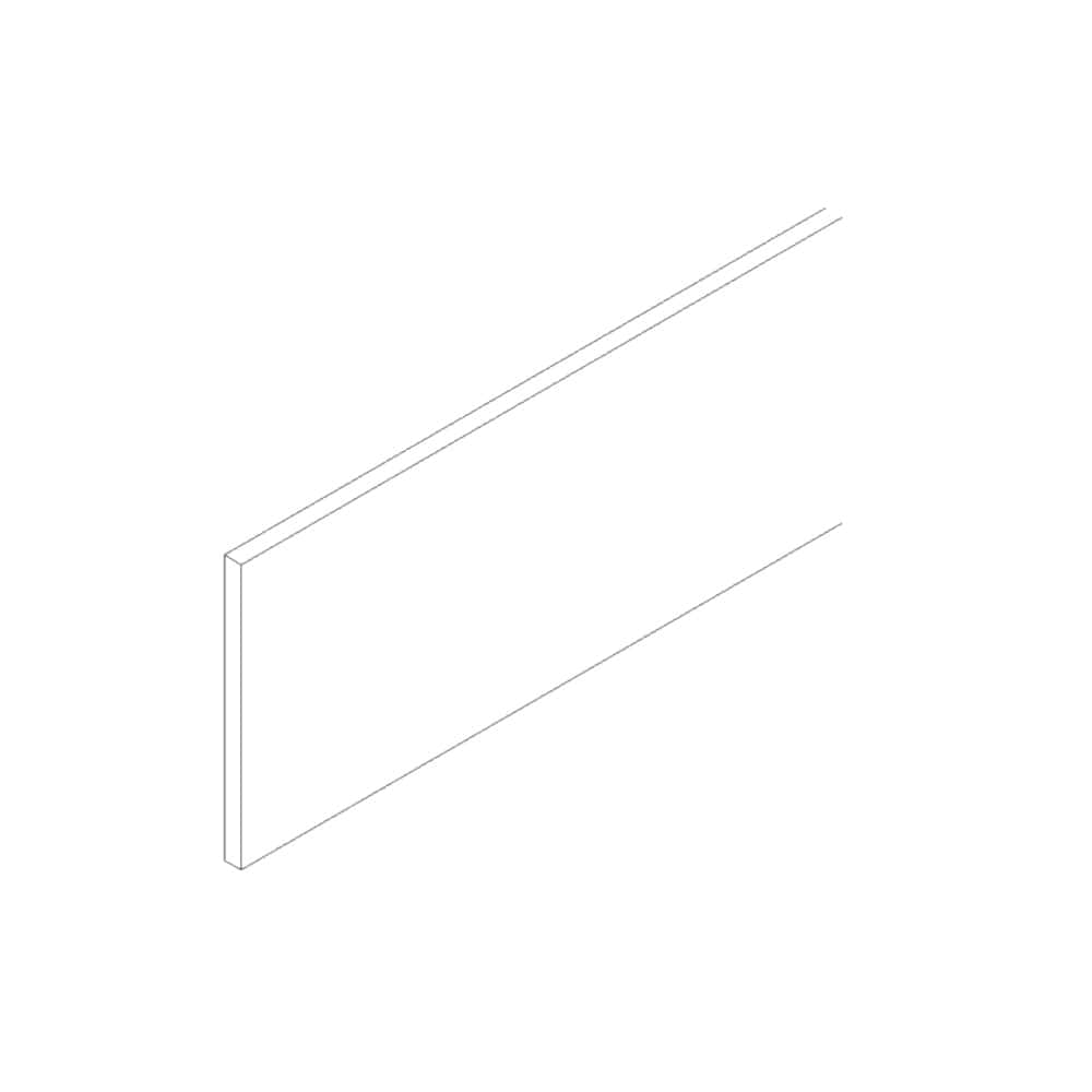 Amishwerks Espresso Accessories Espresso 60" Toe Kick Cover