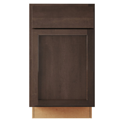 Amishwerks Espresso Base Cabinets Espresso 12" Base Cabinet