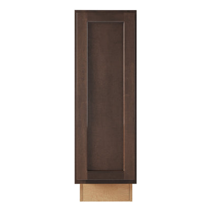 Amishwerks Espresso Base Cabinets Espresso 9" Full Height Door Base Cabinet