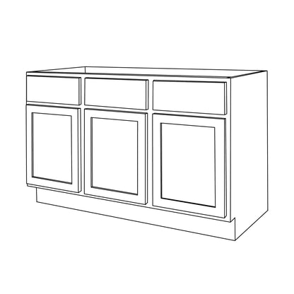 Amishwerks Espresso Bathroom Vanities Espresso 48" Bathroom Vanity Sink Base Cabinet
