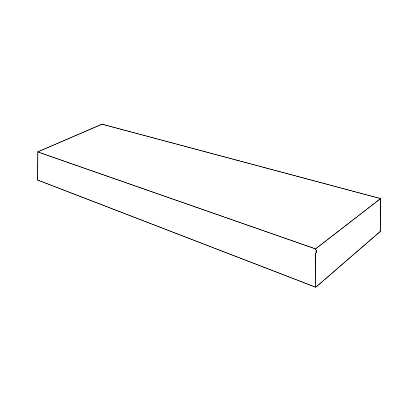 Amishwerks Espresso Floating Shelves Espresso 30" Floating Shelf