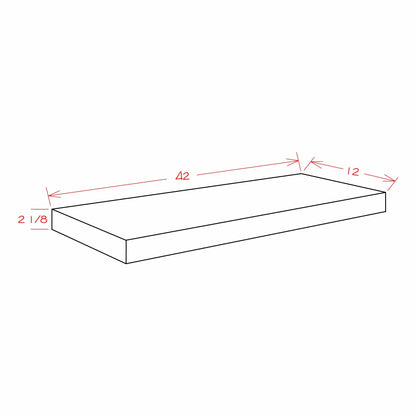 Amishwerks Espresso Floating Shelves Espresso 42" Floating Shelf