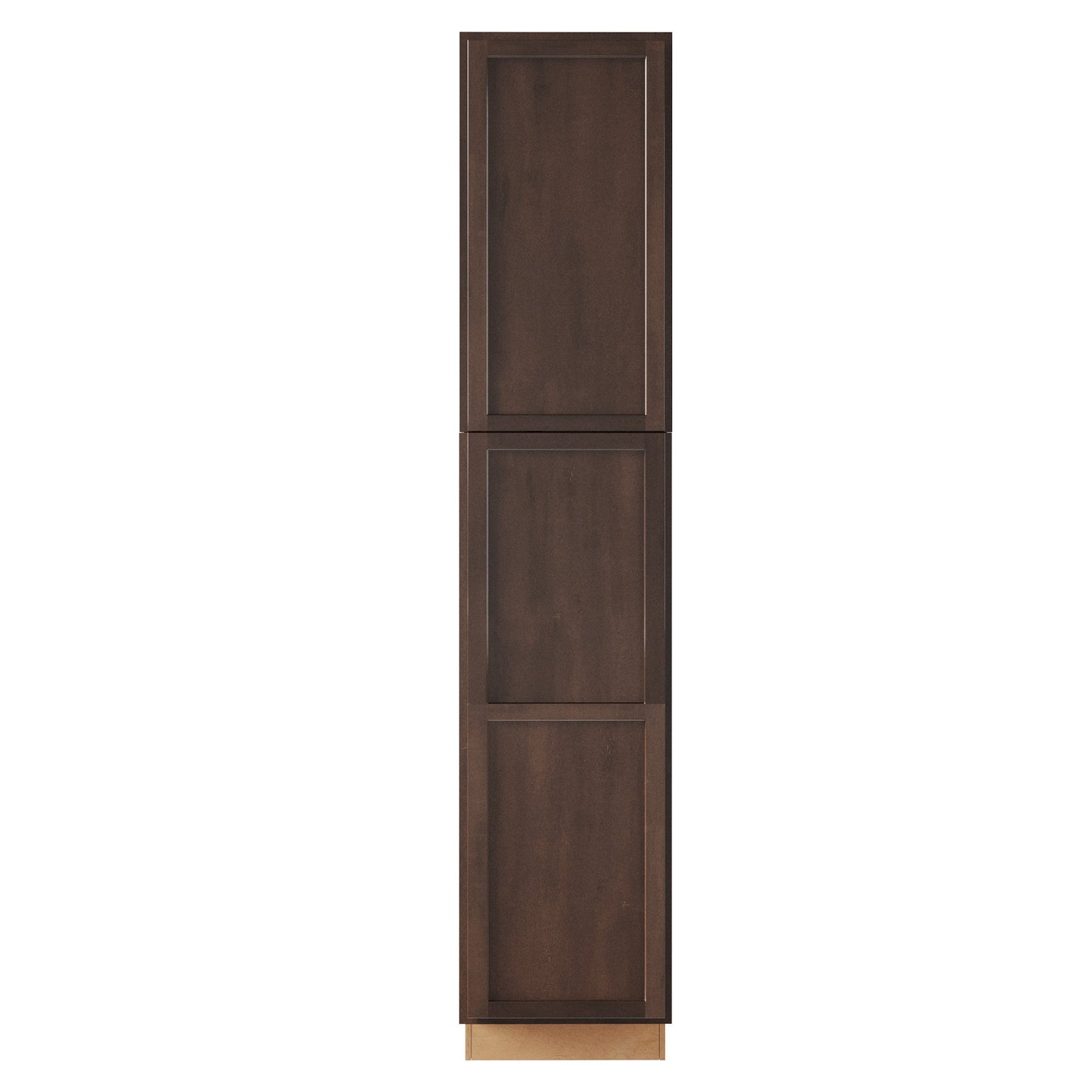 Amishwerks Espresso Oven and Pantry Cabinets Espresso 24" x 84" Tall Pantry Linen Cabinet