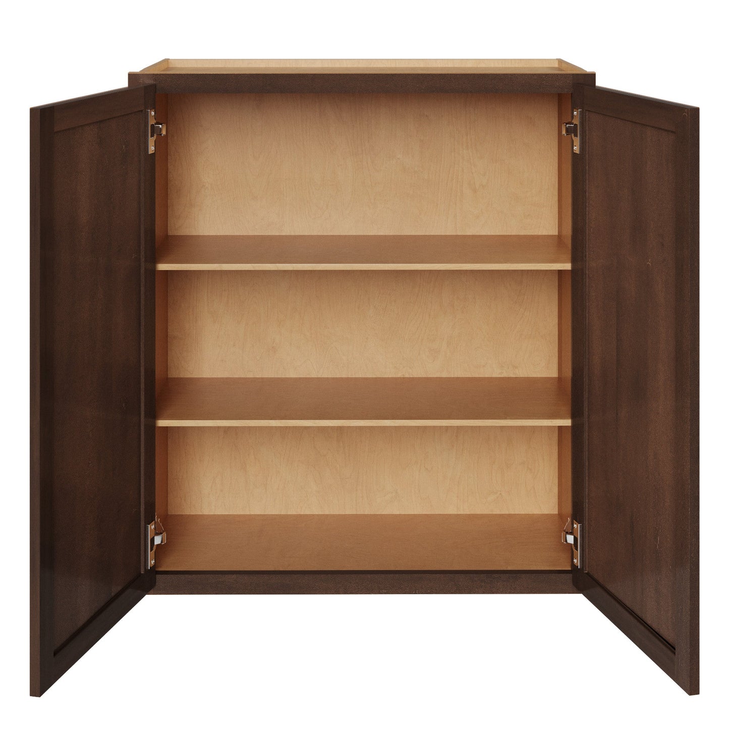 Amishwerks Espresso Wall Cabinets Espresso 30" x 30" Wall Cabinet