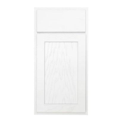 Amishwerks Heather White Rustic Red Oak Sample Door Heather White Door Sample