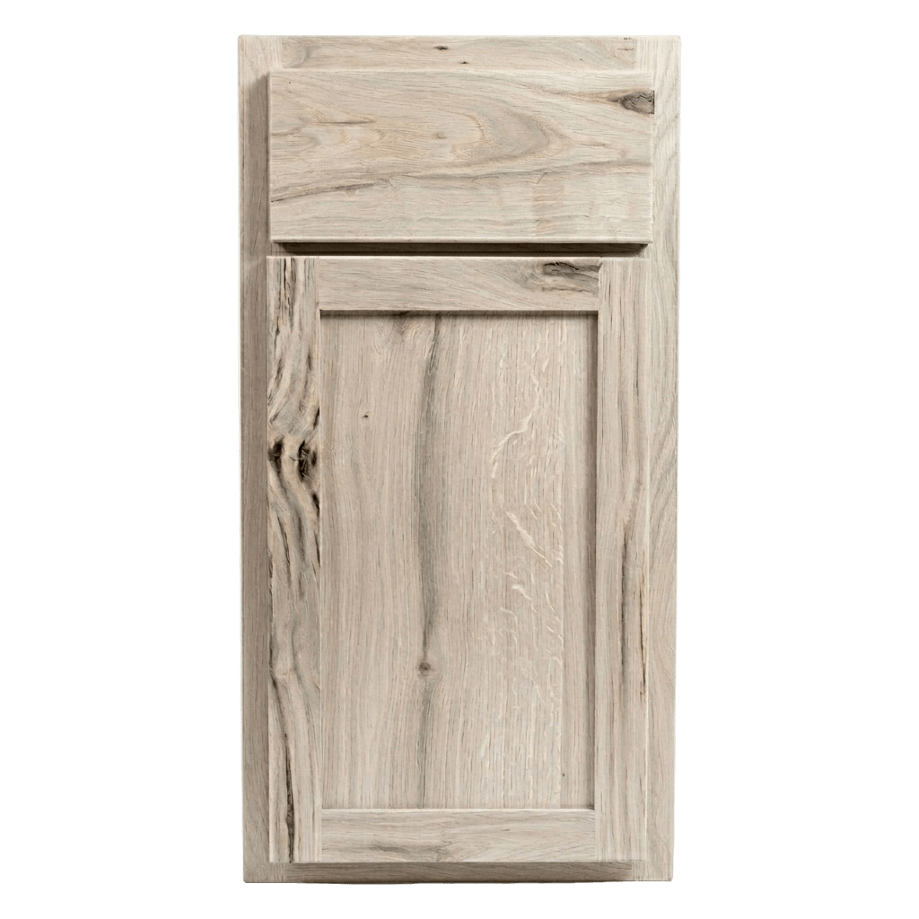 Amishwerks Heather White Paint Rustic Red Oak Sample Door Heather White Paint Rustic Red Oak Door Sample