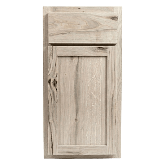 Amishwerks Heather White Stain Rustic White Oak Sample Door Heather White Stain Rustic White Oak Door Sample