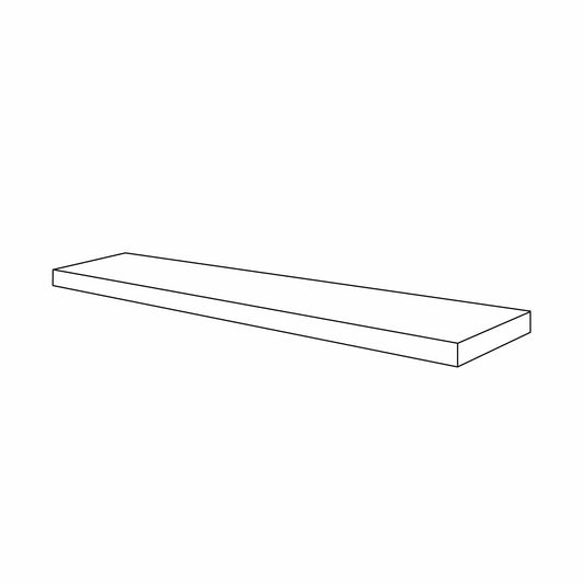 Amishwerks Hickory Unfinished Floating Shelves Hickory Unfinished 72" Floating Shelf