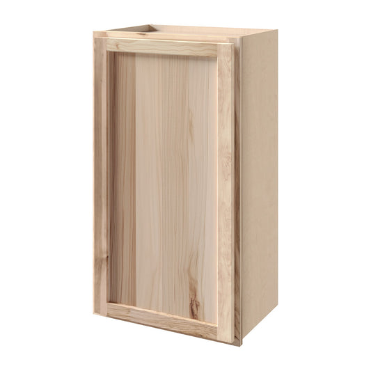 Amishwerks Hickory Unfinished Wall Cabinets Hickory Unfinished 24" x 30" Wall Cabinet
