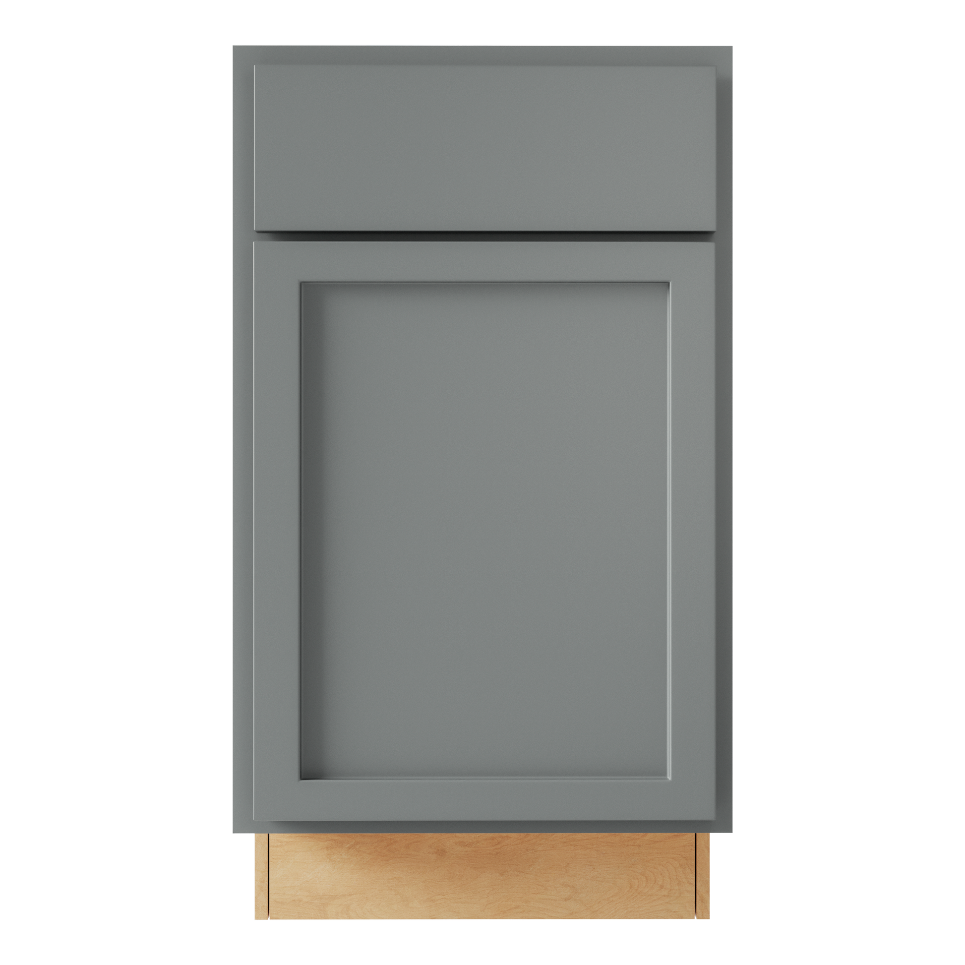 Amishwerks Magnetic Grey Base Cabinets Magnetic Grey 12" Base Cabinet