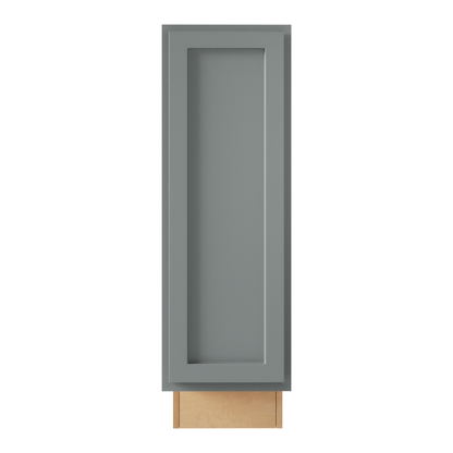 Amishwerks Magnetic Grey Base Cabinets Magnetic Grey 9" Full Height Door Base Cabinet