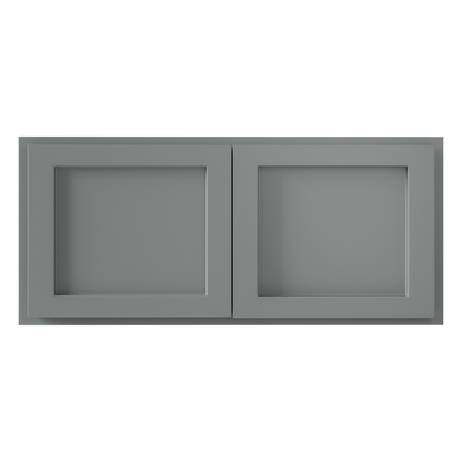 Magnetic Grey 36" x 18" x 12" Wall Cabinet