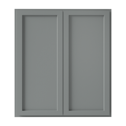 Amishwerks Magnetic Grey Wall Cabinets Magnetic Grey 36" x 30" Wall Cabinet