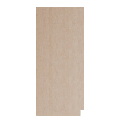 Amishwerks Maple Unfinished Accessories Maple Unfinished 84" Tall End Panel (Left)