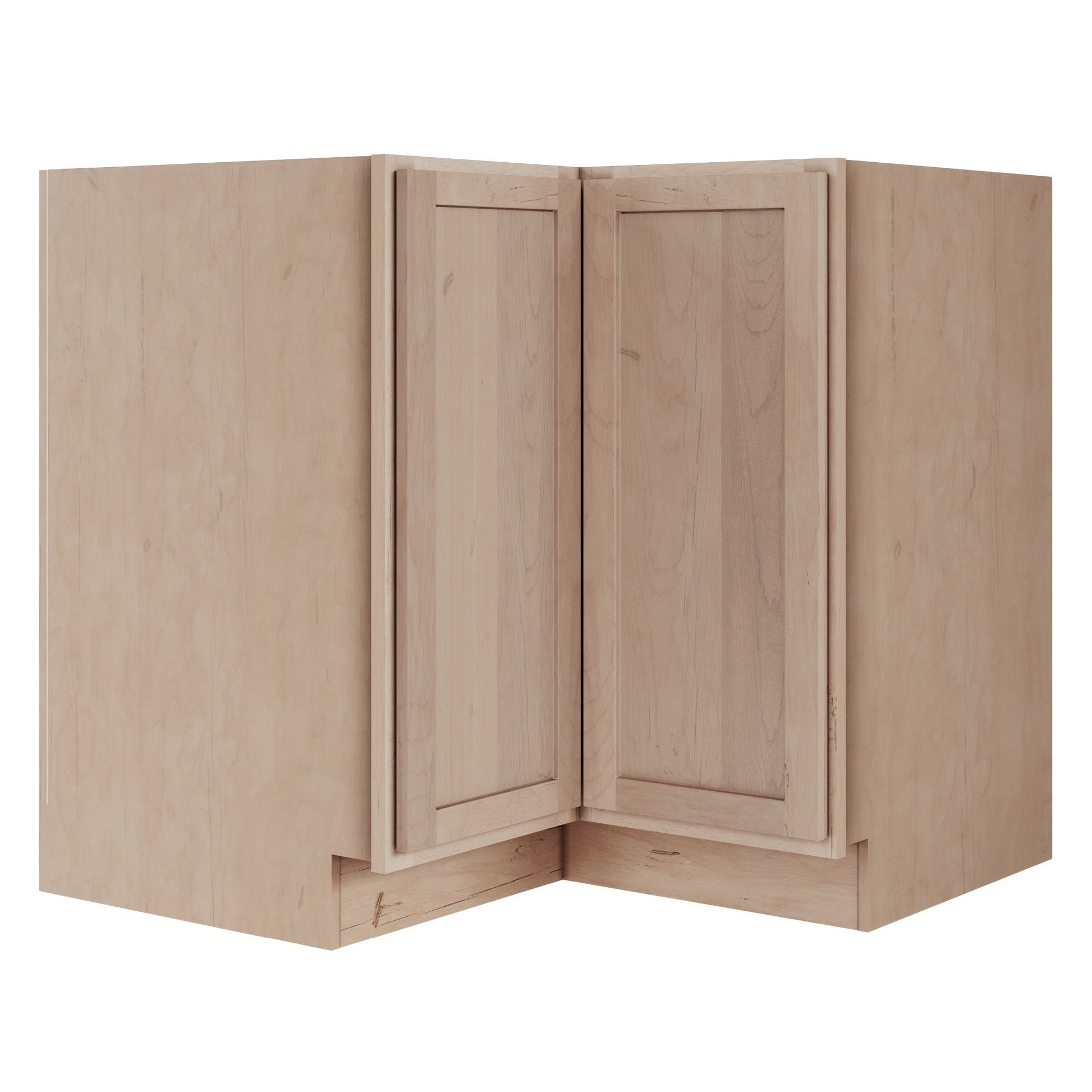 Amishwerks Maple Unfinished Base Cabinets Maple Unfinished 36" Easy Reach Corner Base Cabinet